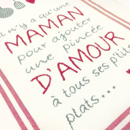 Lili Points - Maman d'amour (grille point de croix)