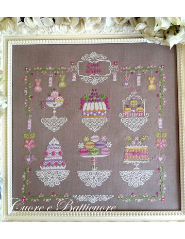 Cuore e Batticuore - Sweet Spring - Fiche de broderie au point de croix compté