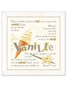 Lili Points - Fiche point de croix compté - La glace à la vanille