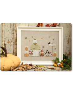 Madame Chantilly - Autumn is coming - fiche de point de croix compté