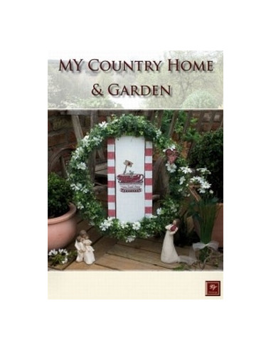 Livre Stickdesign My Country Home & Garden    