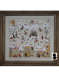 Sara Guermani - Wicked Christmas - fiche de point de croix compté