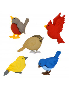 Lot de boutons Dress It Up - Feathered Friends