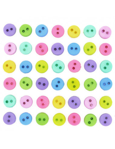 Lot de boutons Dress It Up - Tiny Garden Buttons
