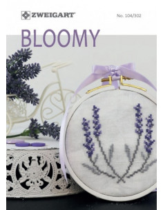 Brochure Zweigart - Bloomy - motifs en broderie traditionnelle