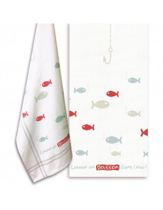 Lili Points - Comme un poisson dans l'eau - Fiche de broderie au point de croix compté