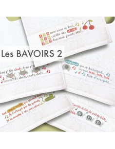 Lili Points - Les Bavoirs 2 - Fiche de broderie au point de croix compté