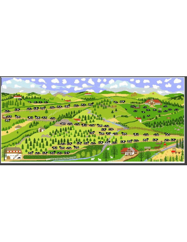 Nulle part - Nicole Fuhr - broderie poya