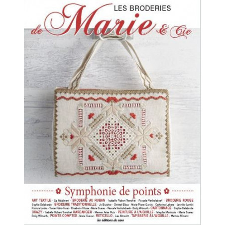 Livre - Les broderie de Marie N°8 - Symphonie de points