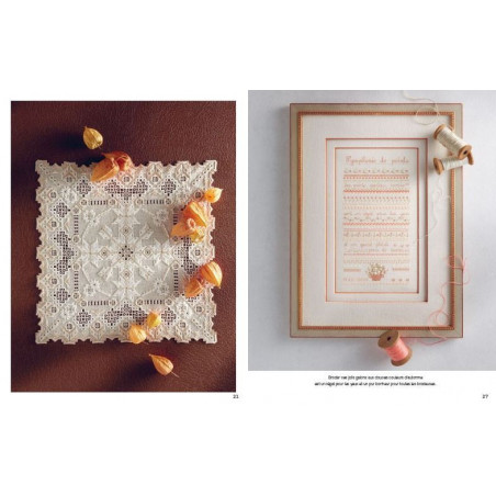 Livre - Les broderie de Marie N°8 - Symphonie de points