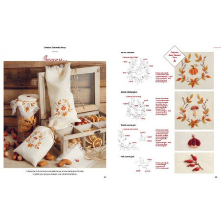 Livre - Les broderie de Marie N°8 - Symphonie de points