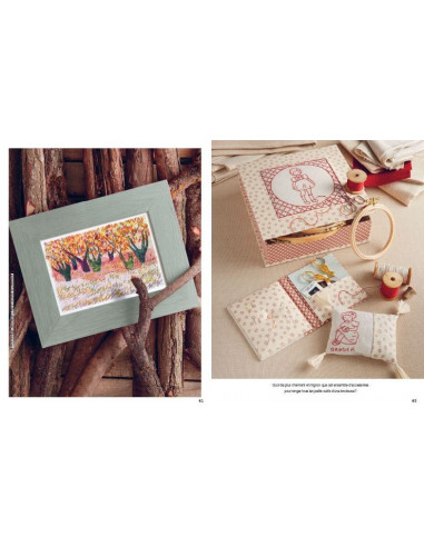 Livre - Les broderie de Marie N°8 - Symphonie de points