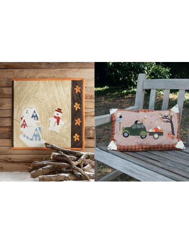Livre - Quilt Country n° 58 - Belle rentrée créative