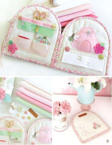 Livre - Jolies cousettes en feutre & en tissu