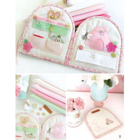 Livre - Jolies cousettes en feutre & en tissu
