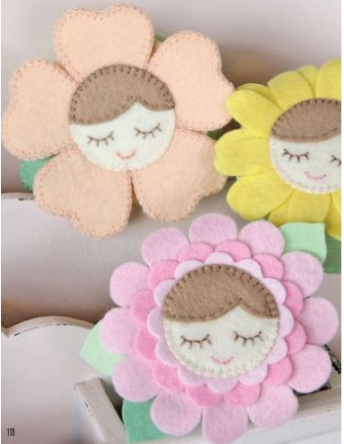Livre - Jolies cousettes en feutre & en tissu