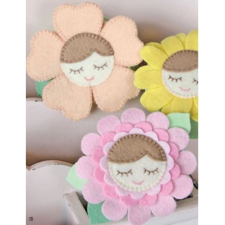 Livre - Jolies cousettes en feutre & en tissu