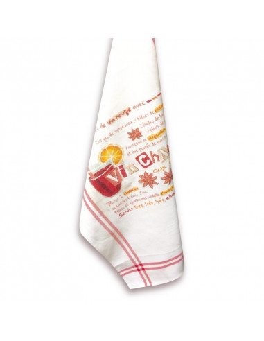 Lili Points - Fiche point de croix compté - Le Vin Chaud