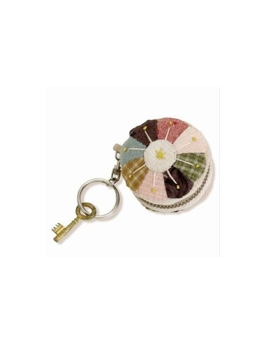 Kit de Patchwork - Happy Quilt - Porte-clé rond...