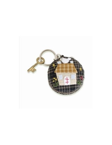 Kit de Patchwork - Happy Quilt - Porte-clé rond...