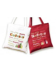 Lili Points - Fiche point de croix compté - Sac "Les p'tits Cadeaux"