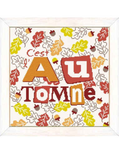 Lili Points - Fiche point de croix compté - L'automne
