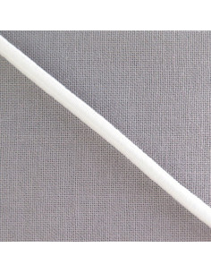 Élastique pour masque de 3 mm - crème