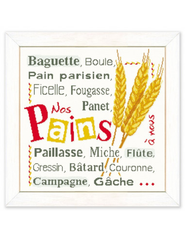 Lili Points - Fiche point de croix compté - Nos Pains à Nous