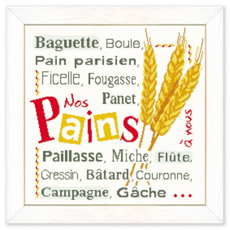Lili Points - Fiche point de croix compté - Nos Pains à Nous