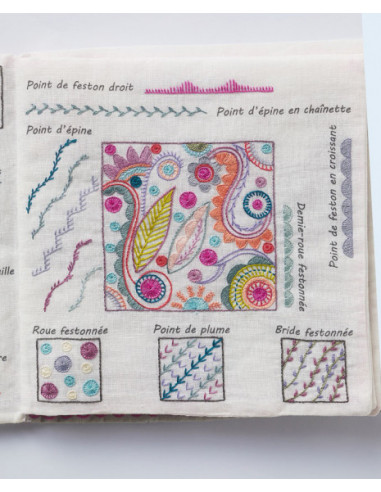 Livre - Leçon de broderie - 54 points