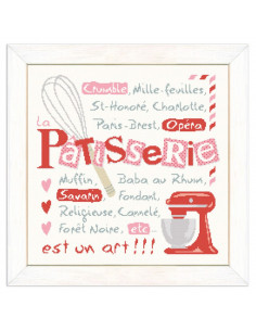 Lili Points - Fiche point de croix compté - La pâtisserie