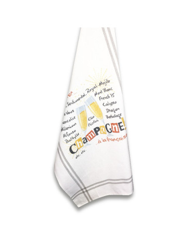 Lili Points - Fiche point de croix compté - Le Champagne