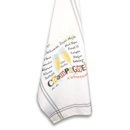 Lili Points - Fiche point de croix compté - Le Champagne