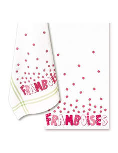Lili Points - Fiches Les petits torchons - Framboises