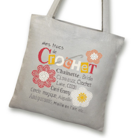 Lili Points - Tote bag nature - Mes trucs de Crochet