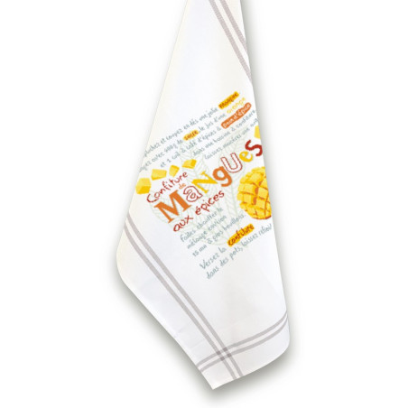 Lili Points - Fiche point de croix compté - La confiture de Mangues