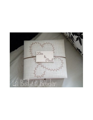 La Boîte à Broder - Boîte à alliances