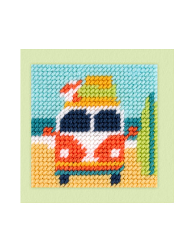 Kit de broderie pour enfant, demi point de...