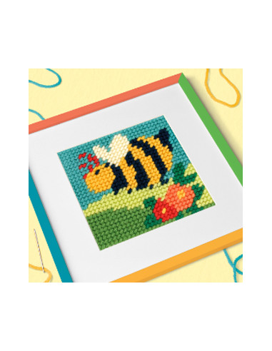 Kit de broderie pour enfant, demi point de...