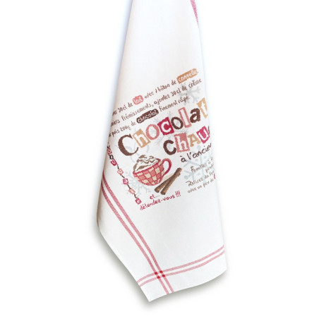 Lili Points - Fiche point de croix compté - Chocolat Chaud