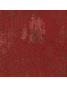 Tissu coton grunge bordeau