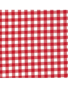 Tissu vichy rouche 9mm