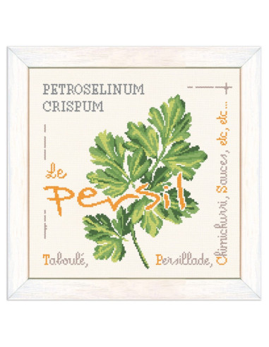Lili Points - Fiche point de croix compté - Le Persil