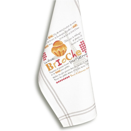 Lili Points - Fiche point de croix compté - La brioche parisienne