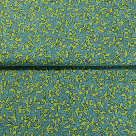 Tissu coton - fleuri