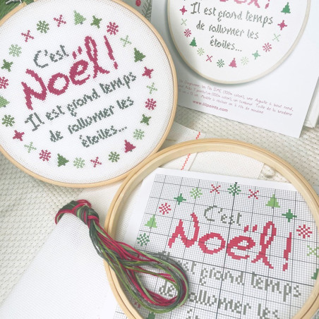 Lili Points - Kit point de croix - Noël
