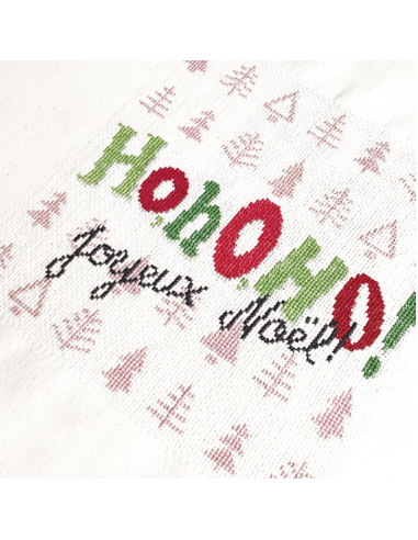 Lili Points - Ho, ho, ho ! - Fiche de broderie au point de croix compté