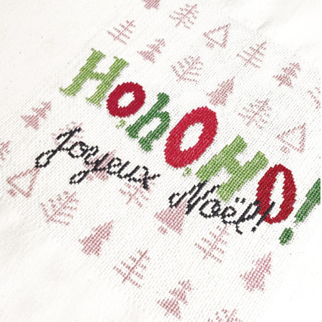 Lili Points - Ho, ho, ho ! - Fiche de broderie au point de croix compté