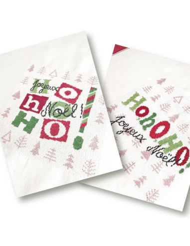 Lili Points - Ho, ho, ho ! - Fiche de broderie au point de croix compté