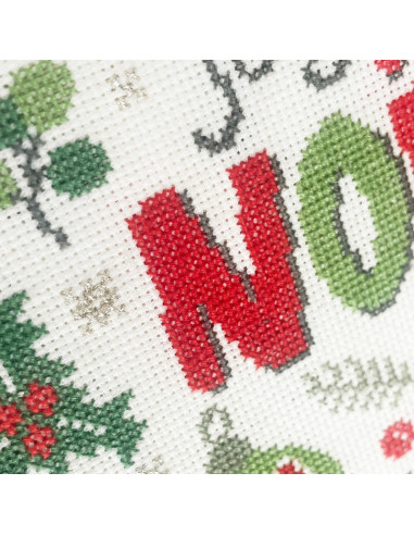 Lili Points - Fiche point de croix compté - Joyeux Noël